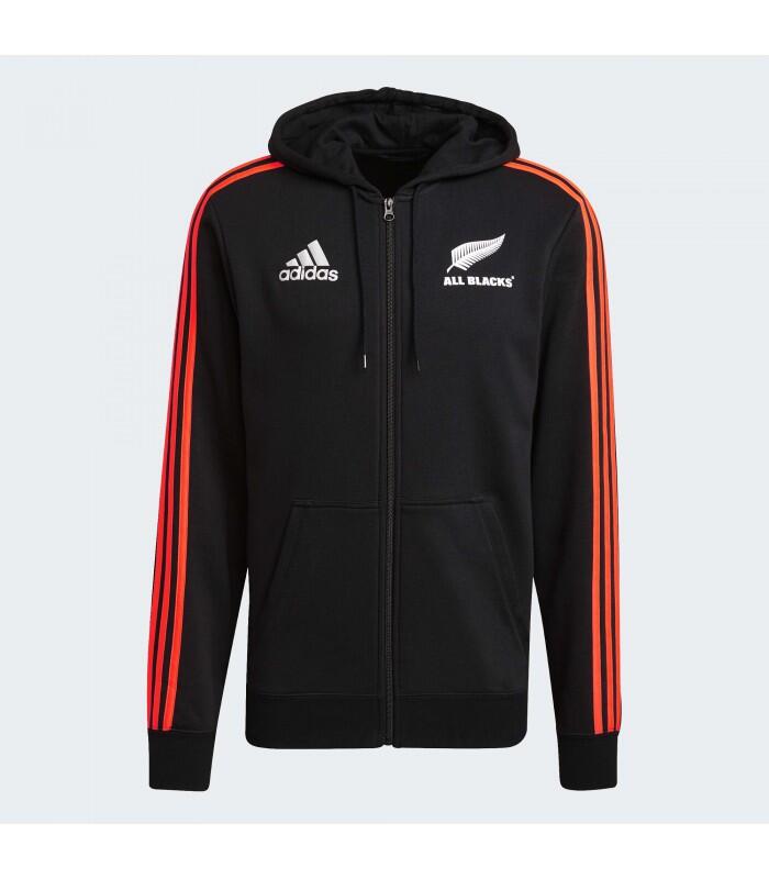 New Zealand All Blacks Mens Rugby Full Zipped Hoodie 1/5