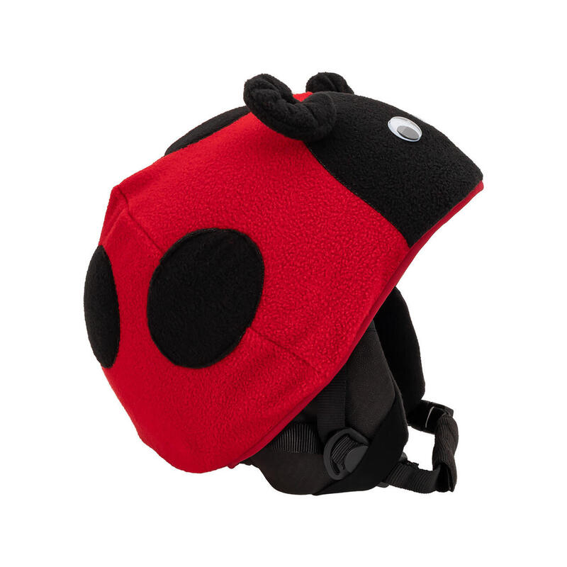 Czapka / nakładka na kask narciarski BIEDRONKA M - 80 cm -maksymalny obwód kasku