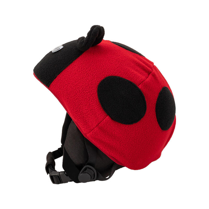 Czapka / nakładka na kask narciarski BIEDRONKA M - 80 cm -maksymalny obwód kasku