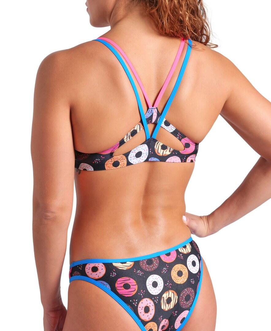 Maiô de uma peça Arena Donuts Bikini Bandeau 5/5