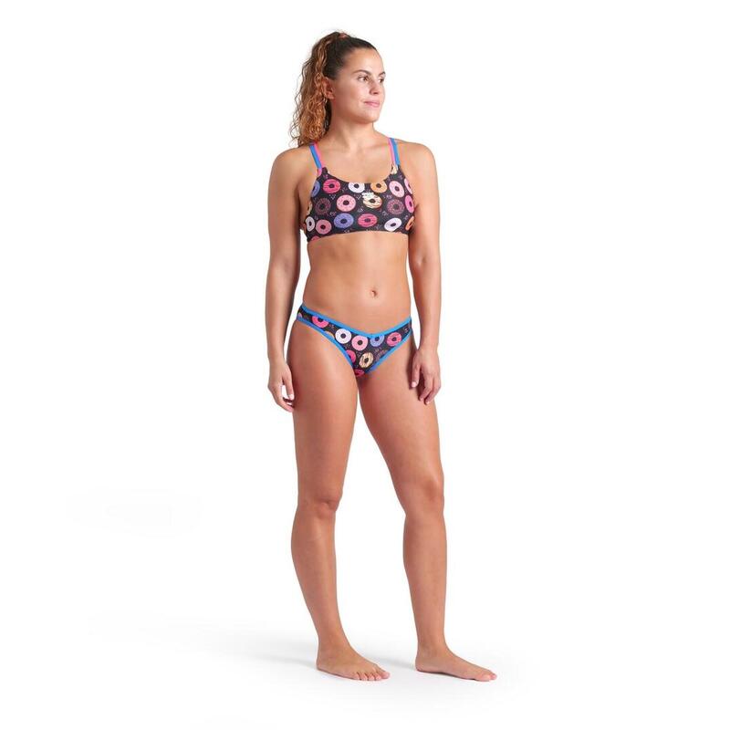 Costum de baie pentru femei Arena Donuts Bikini Bandeau
