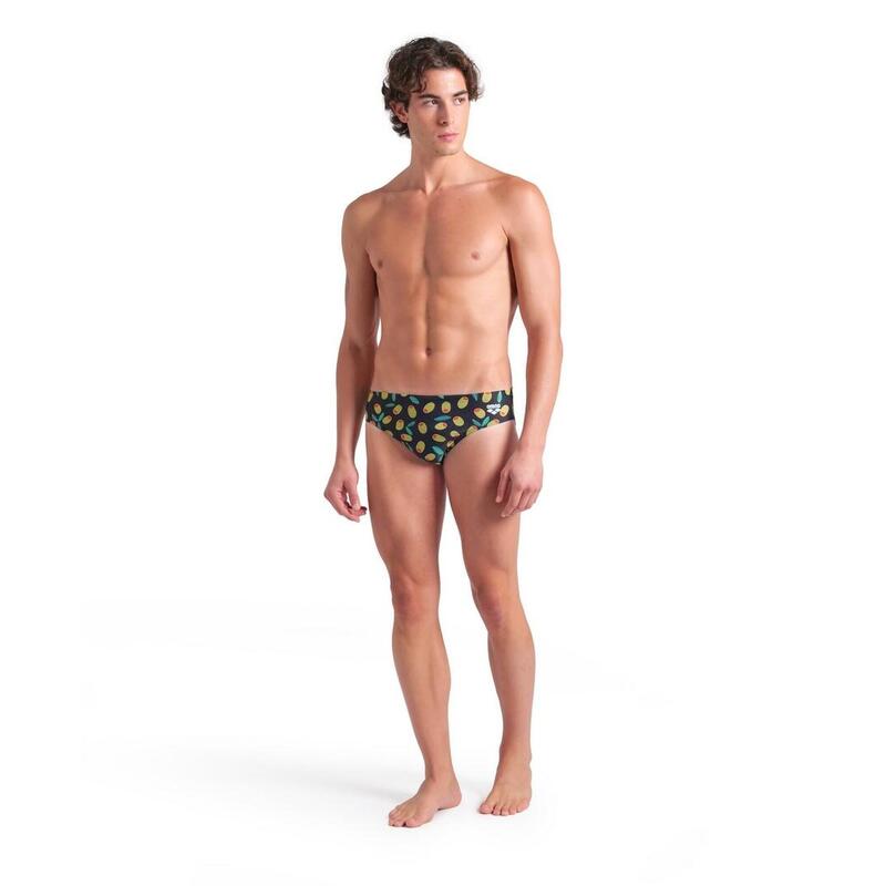 Pánské plavky arena Performance Funny Prints Olives Swim Briefs