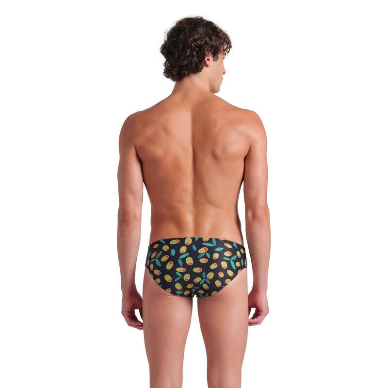 Pánské plavky arena Performance Funny Prints Olives Swim Briefs