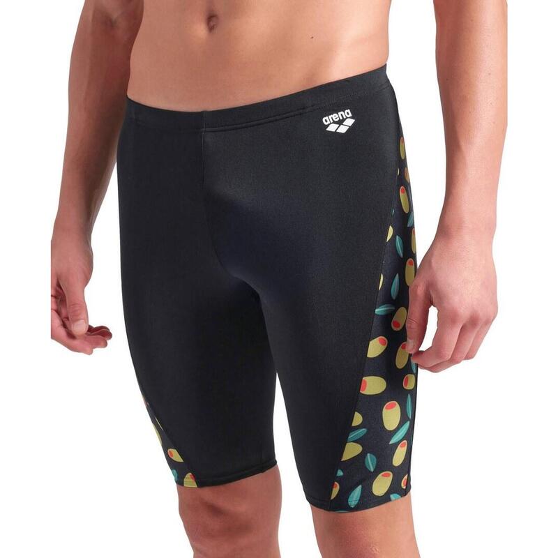 Pánské plavky arena Performance Funny Prints Olives Swim Jammer