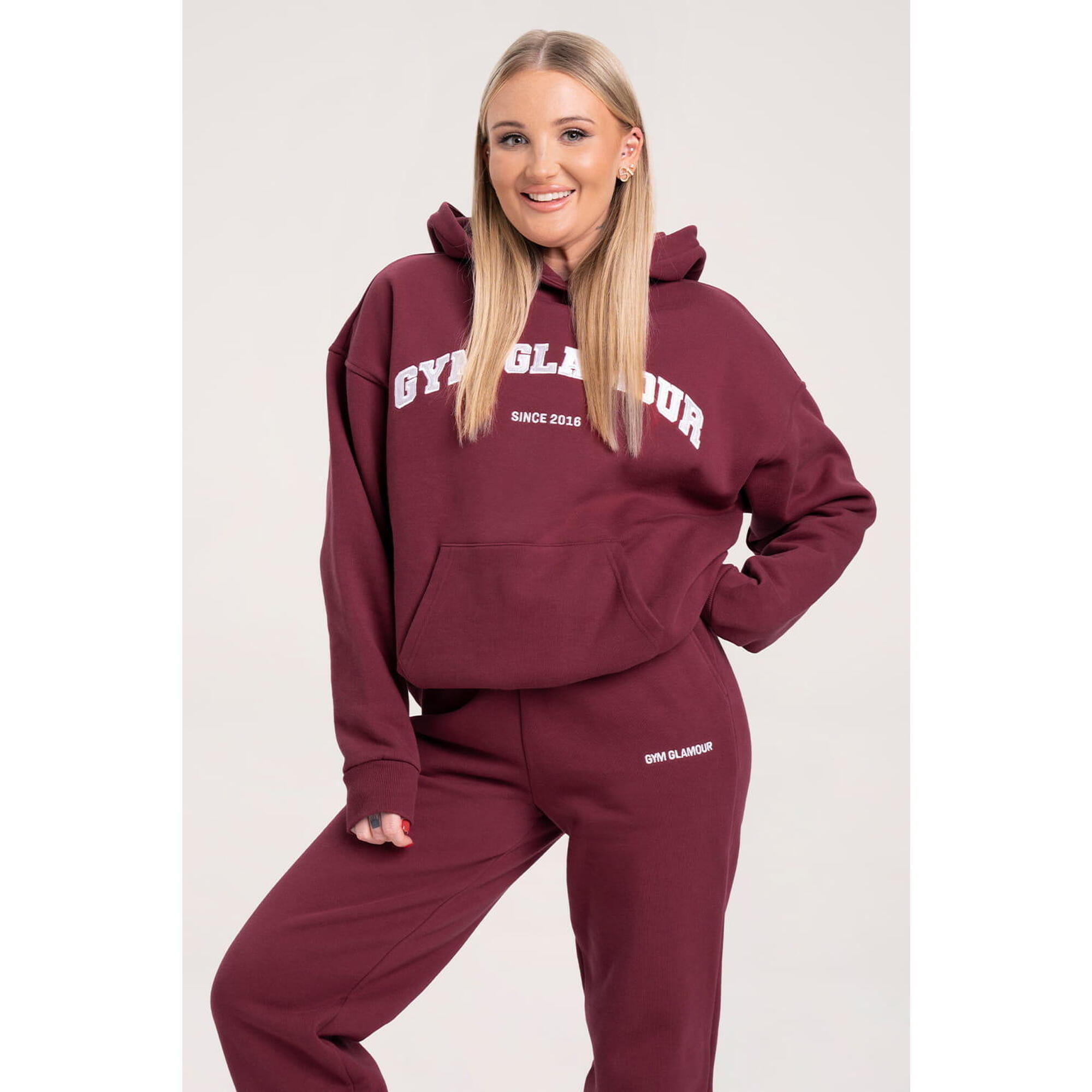 Bluza fitness damska Gym Glamour college