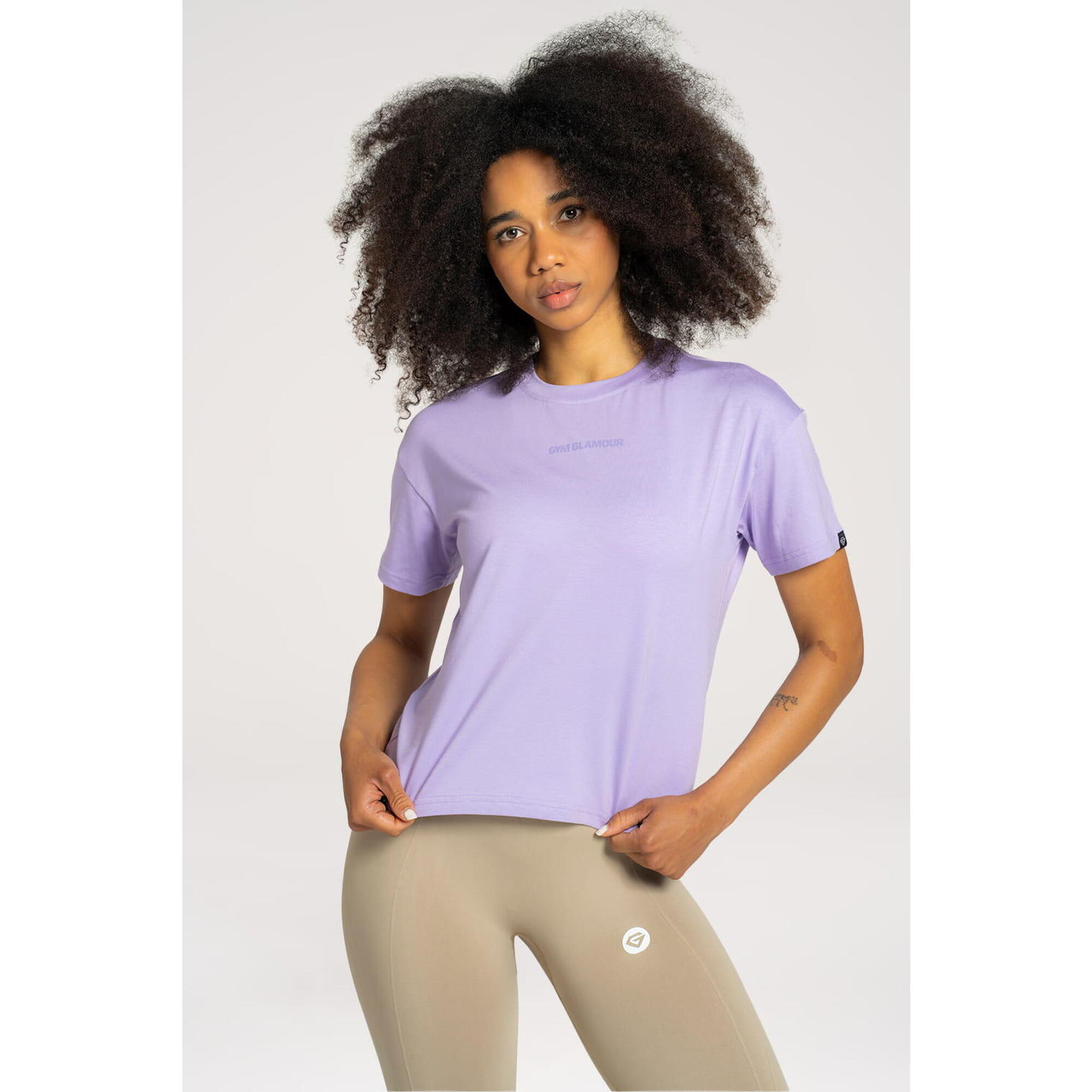 Koszulka fitness damska Gym Glamour classic