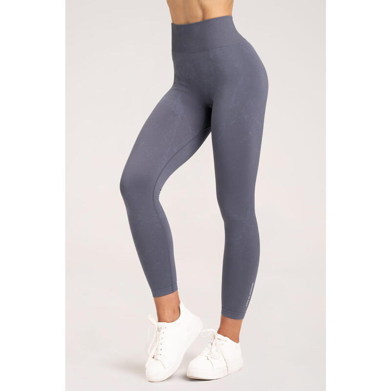 Legginsy fitness damskie Gym Glamour marble