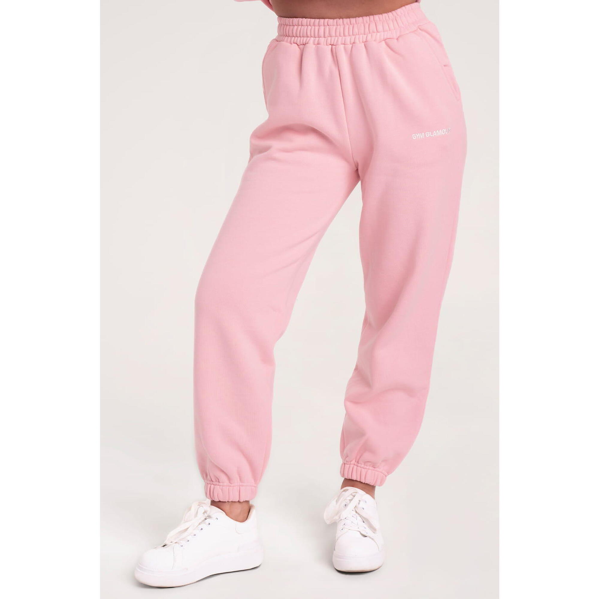 Spodnie fitness damskie Gym Glamour dresowe