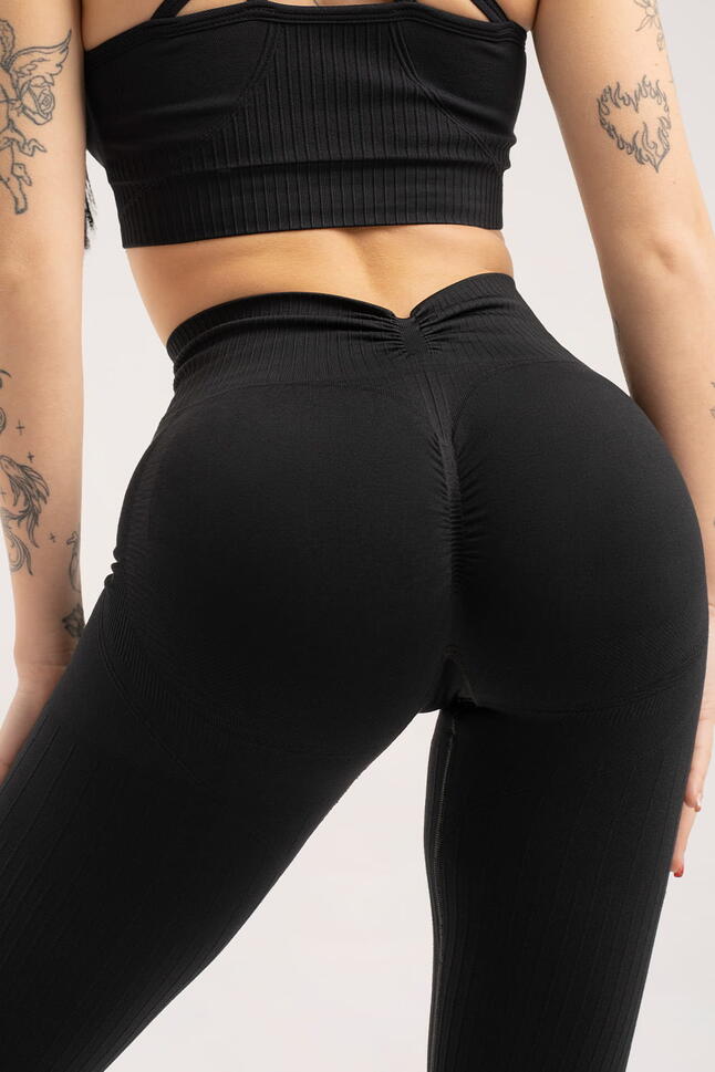 Legginsy fitness damskie Gym Glamour deep push up 2.0