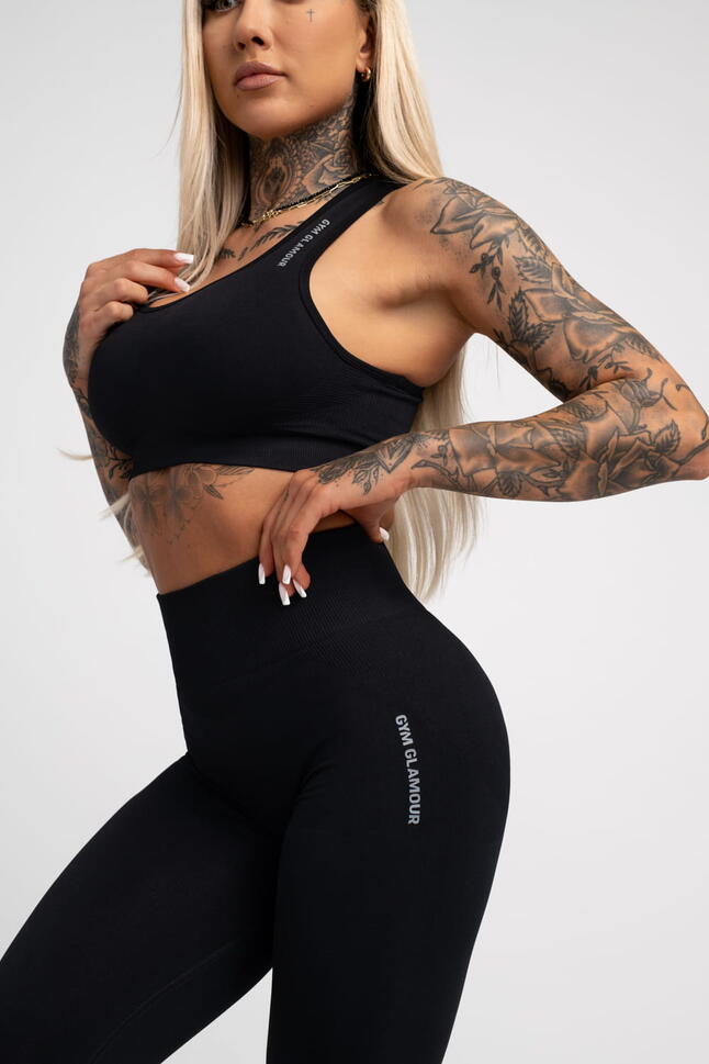 Stanik fitness cardio damski Gym Glamour compress