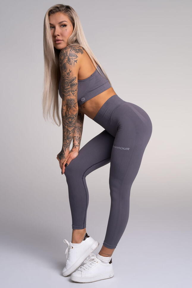 Legginsy fitness damskie Gym Glamour push up