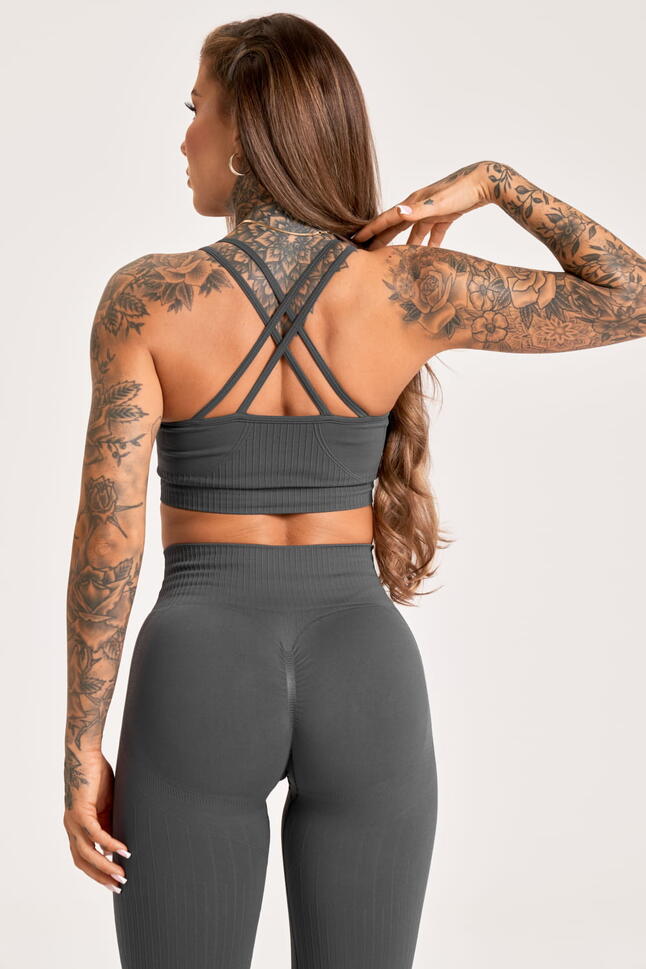 Stanik fitness cardio damski Gym Glamour push up 2.0