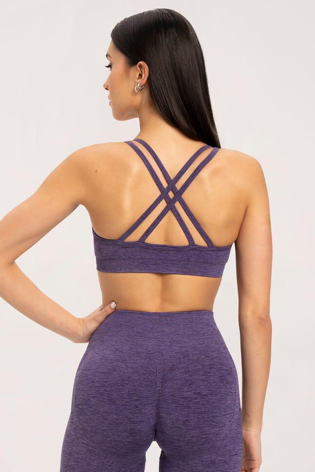 Stanik fitness cardio damski Gym Glamour seamless