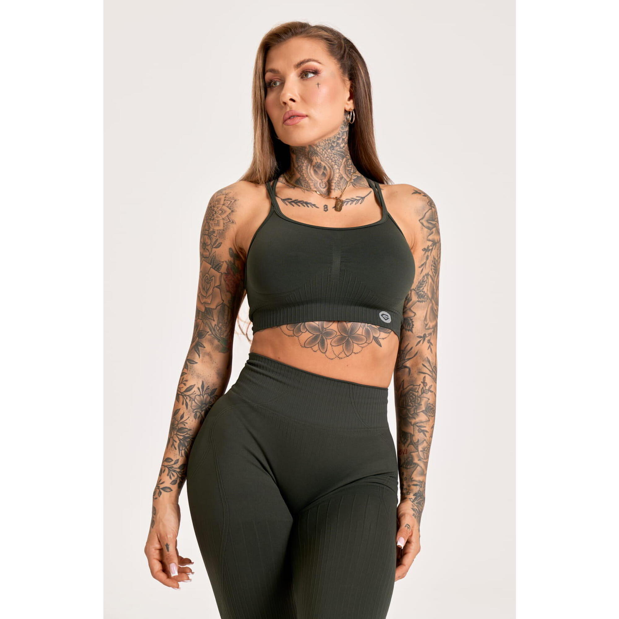 Stanik fitness cardio damski Gym Glamour push up 2.0