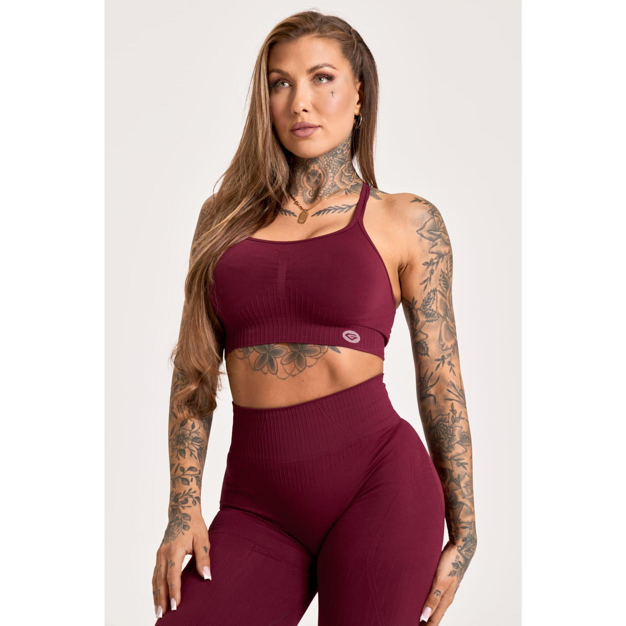 Stanik fitness cardio damski Gym Glamour push up 2.0
