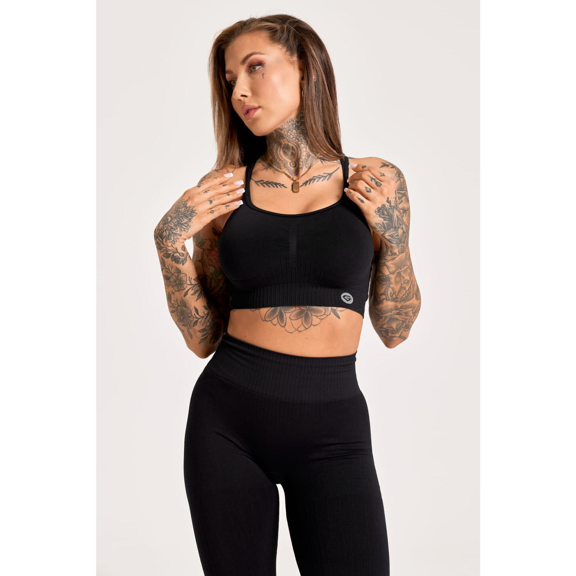 Stanik fitness cardio damski Gym Glamour push up 2.0
