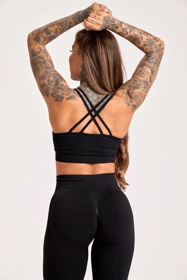 Stanik fitness cardio damski Gym Glamour push up 2.0