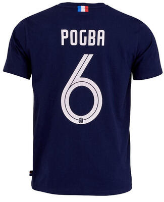 Kinder-t-shirt frankrijk player pogba n°6