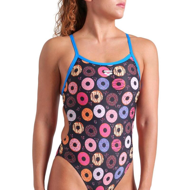 Costum de baie pentru femei Arena Donuts Swimsuit Challenge