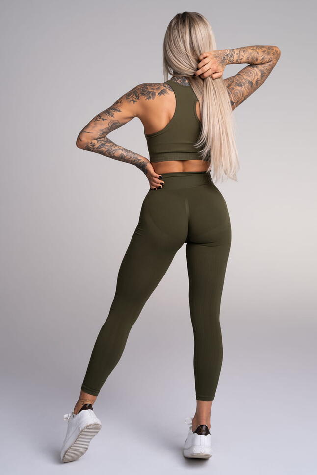 Legginsy fitness damskie Gym Glamour push up