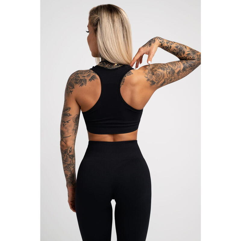 Stanik fitness cardio damski Gym Glamour compress