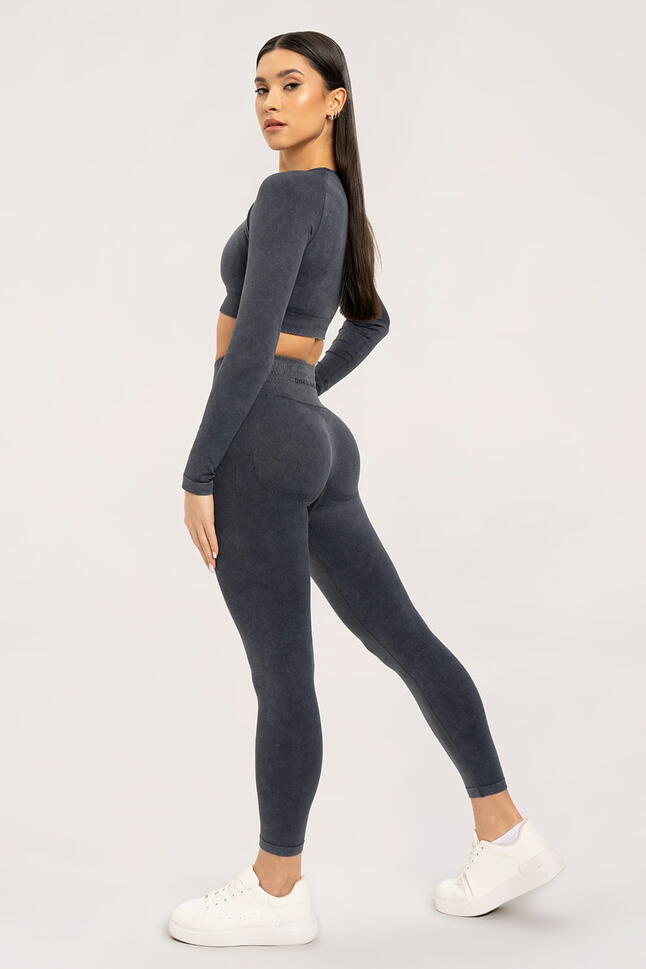 Legginsy fitness damskie Gym Glamour sprane