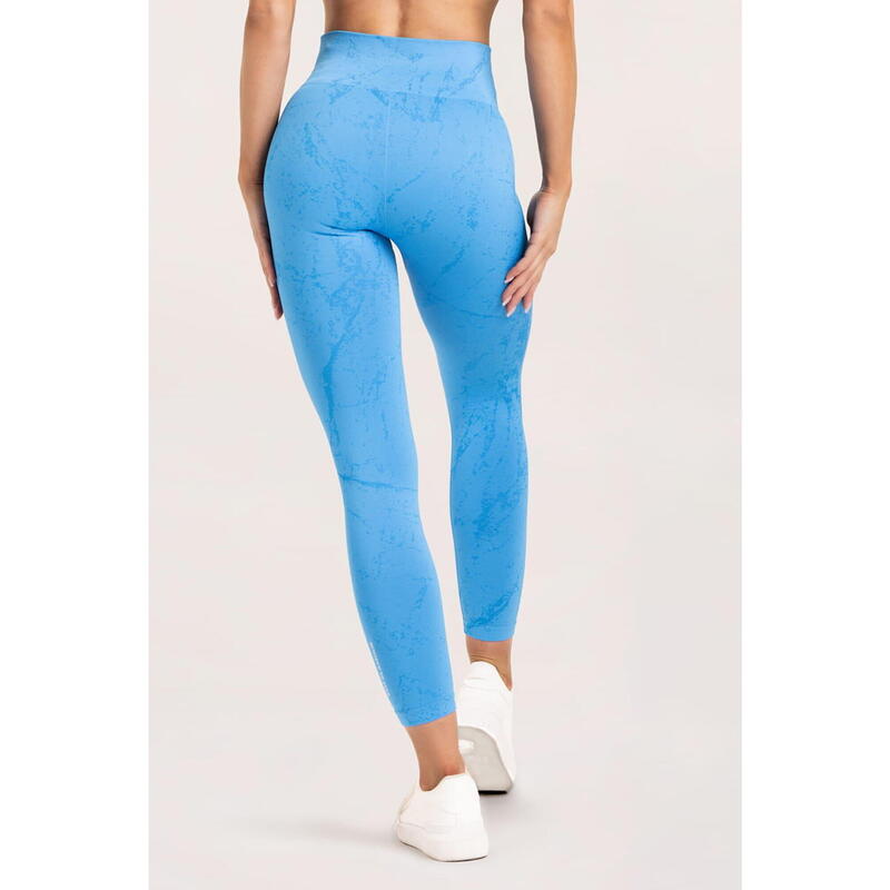 Legginsy fitness damskie Gym Glamour marble