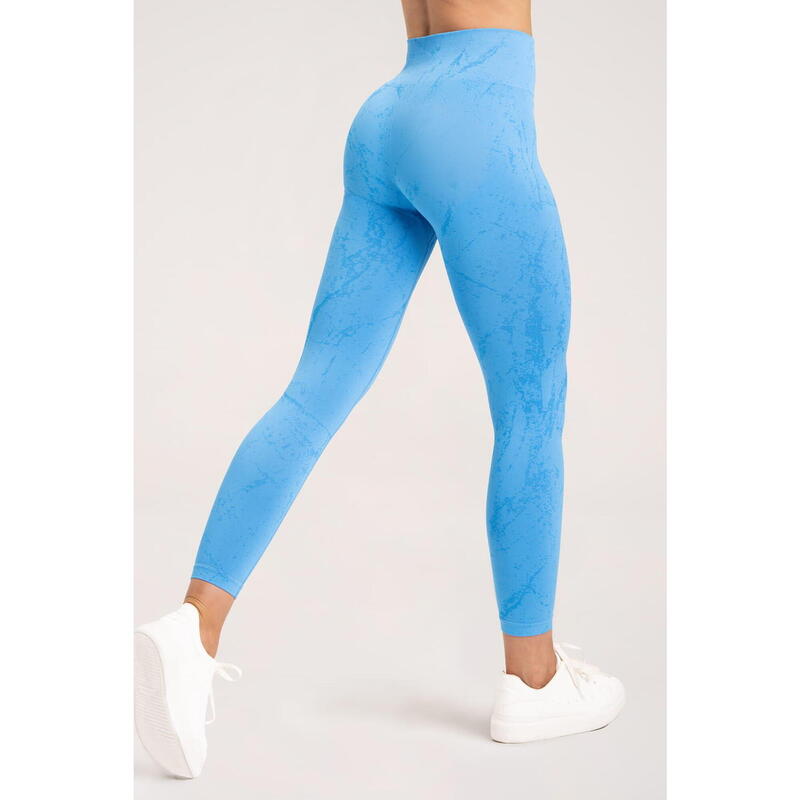 Legginsy fitness damskie Gym Glamour marble