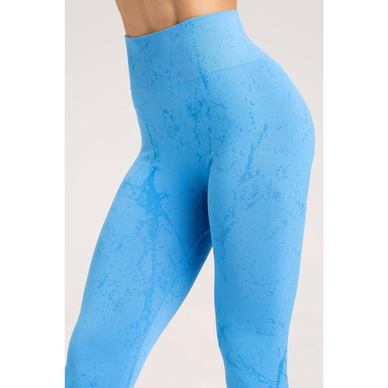 Legginsy fitness damskie Gym Glamour marble