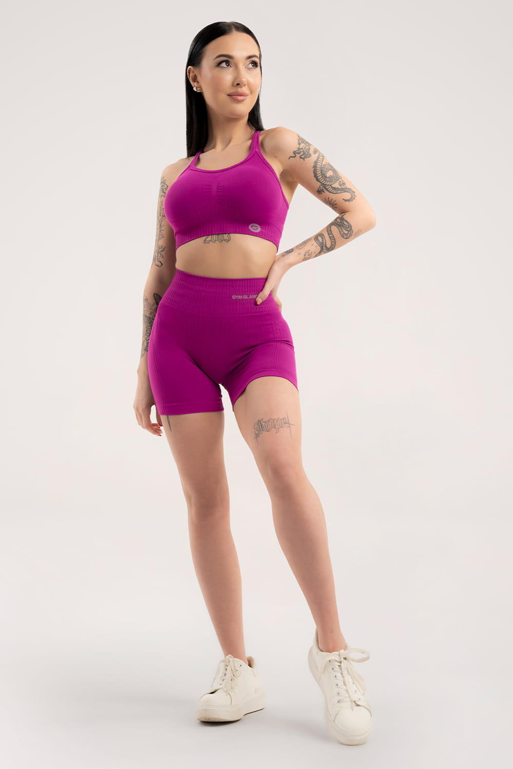 Damesshort Gym Glamour Push up 2.0 5/6