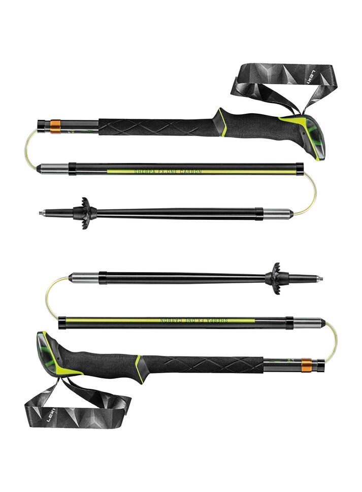Kijki trekkingowe składane Leki Sherpa FX.One Carbon
