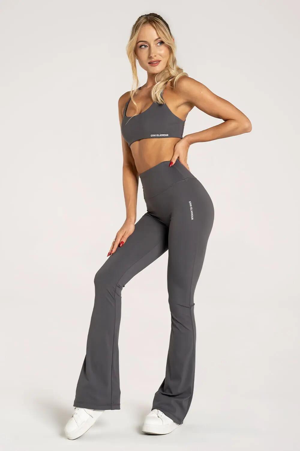 Pantalon pattes d'éléphant femme Gym Glamour 5/7