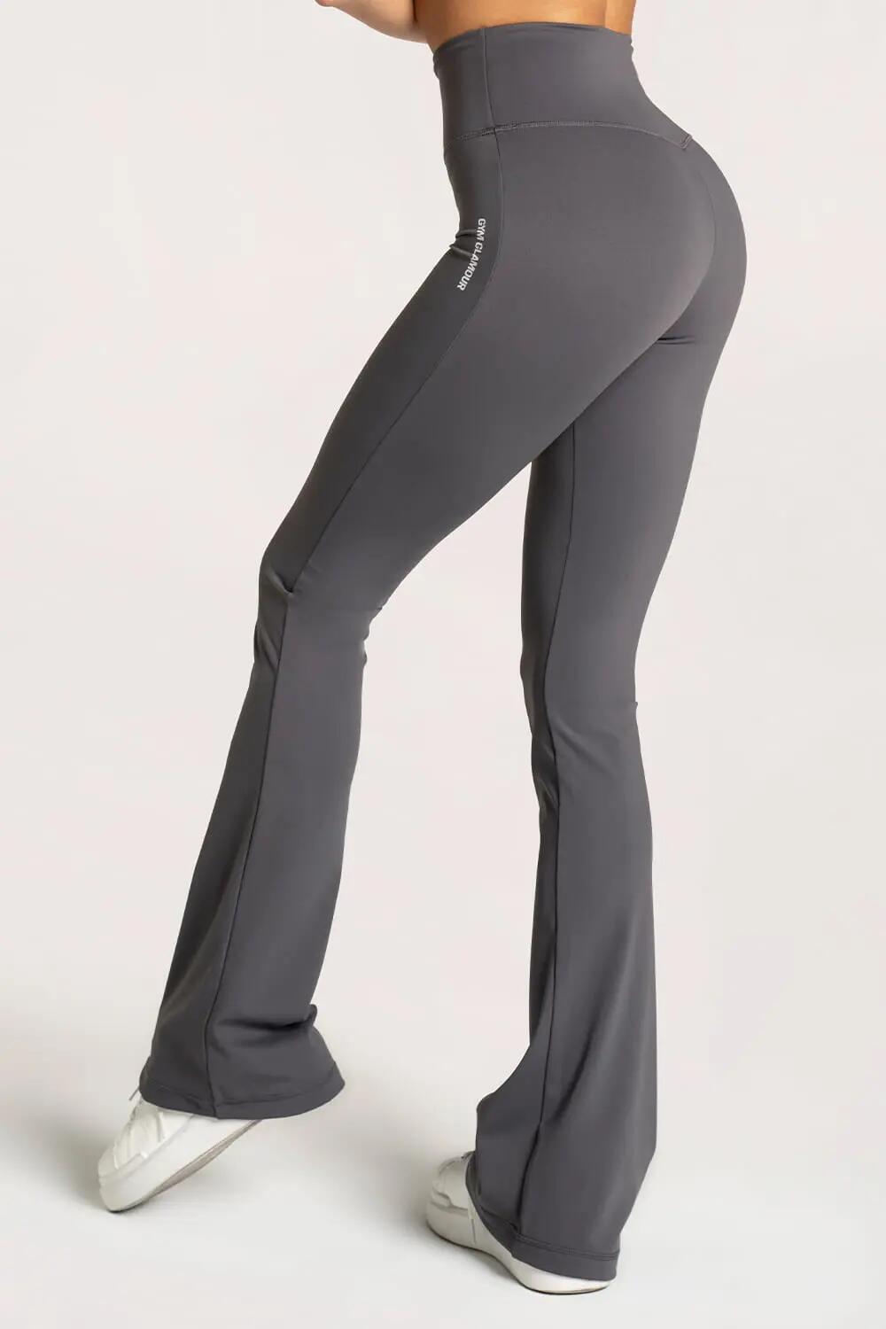 Pantalon pattes d'éléphant femme Gym Glamour 2/7