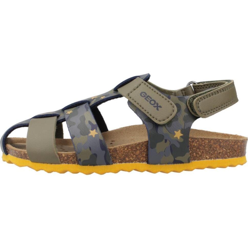 Sandały GEOX B SANDAL CHALKI BOY Zielony