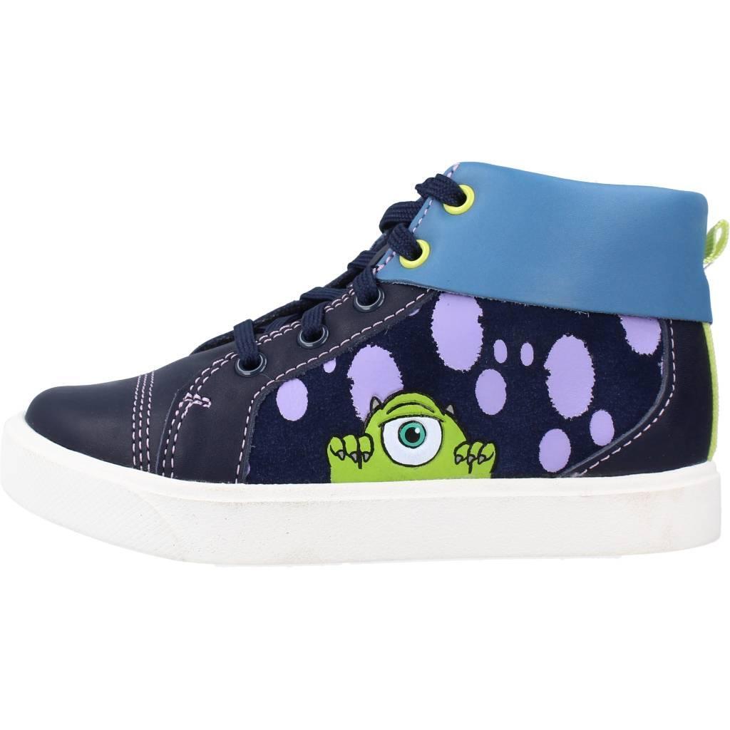 Baskets Clarks Modèle City Scare T Couleur Bleu 2/5