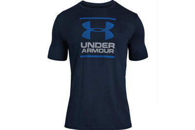 T-shirt under armour gl foundation, wit, mannen