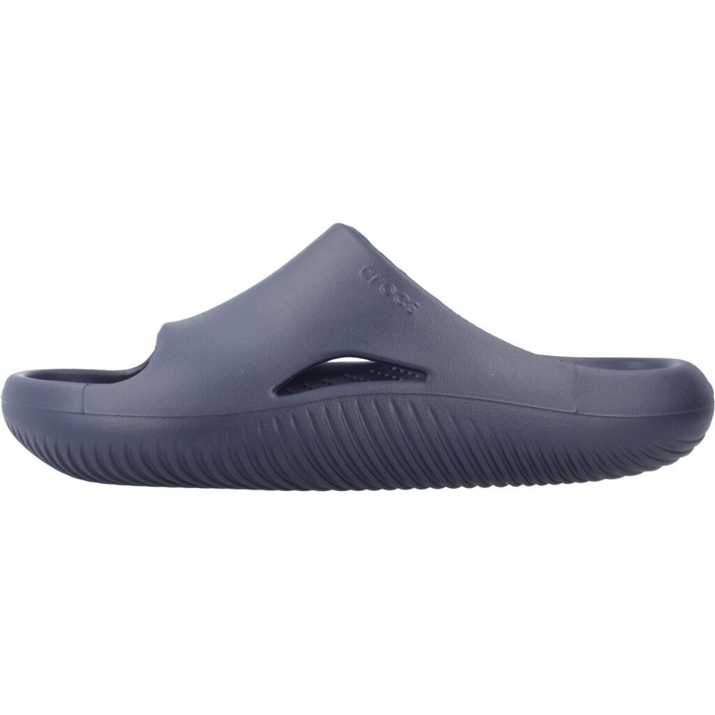 Claquettes Crocs Modèle Mellow Recovery Slide Couleur Bleu 2/5