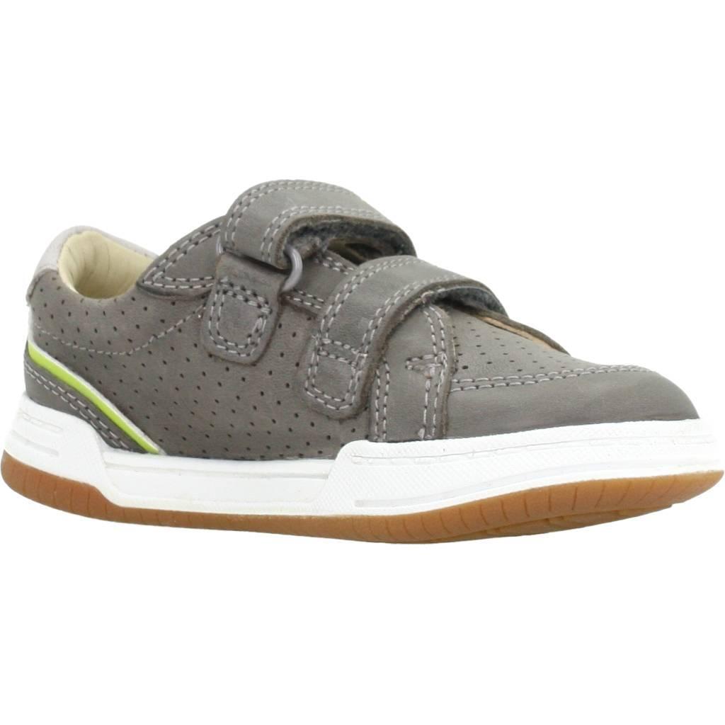 Baskets Clarks Modèle Fawn Solo T Couleur Gris 5/5