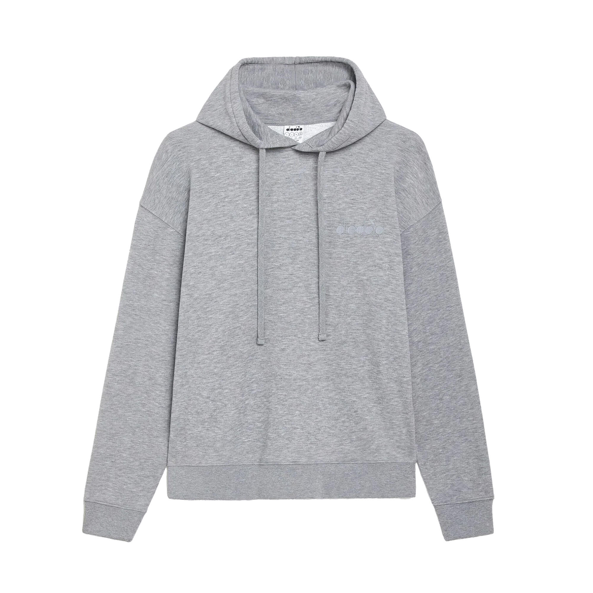Felpa Diadora con cappuccio e logo Athletic 5/5