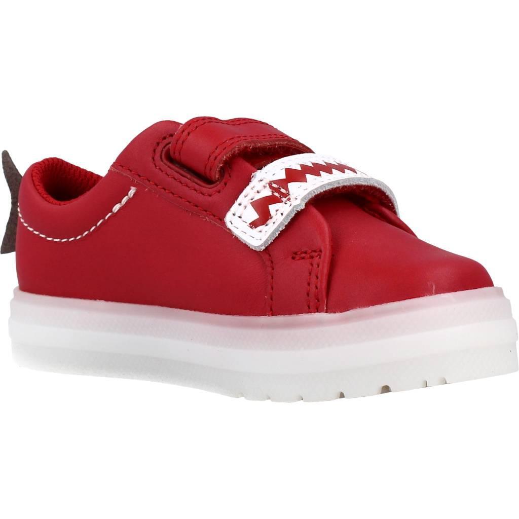Buty CLARKS FLARESCALELO T Czerwony 5/5