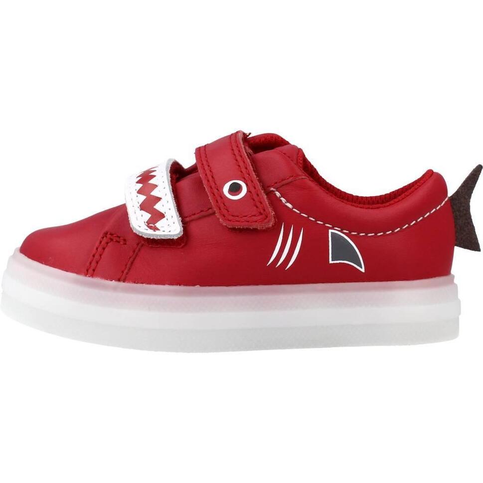 Buty CLARKS FLARESCALELO T Czerwony