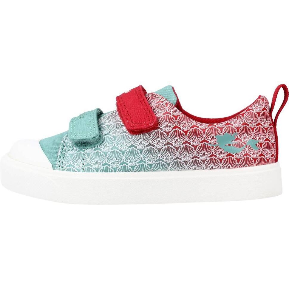 Buty CLARKS CITY SHELL T Czerwony