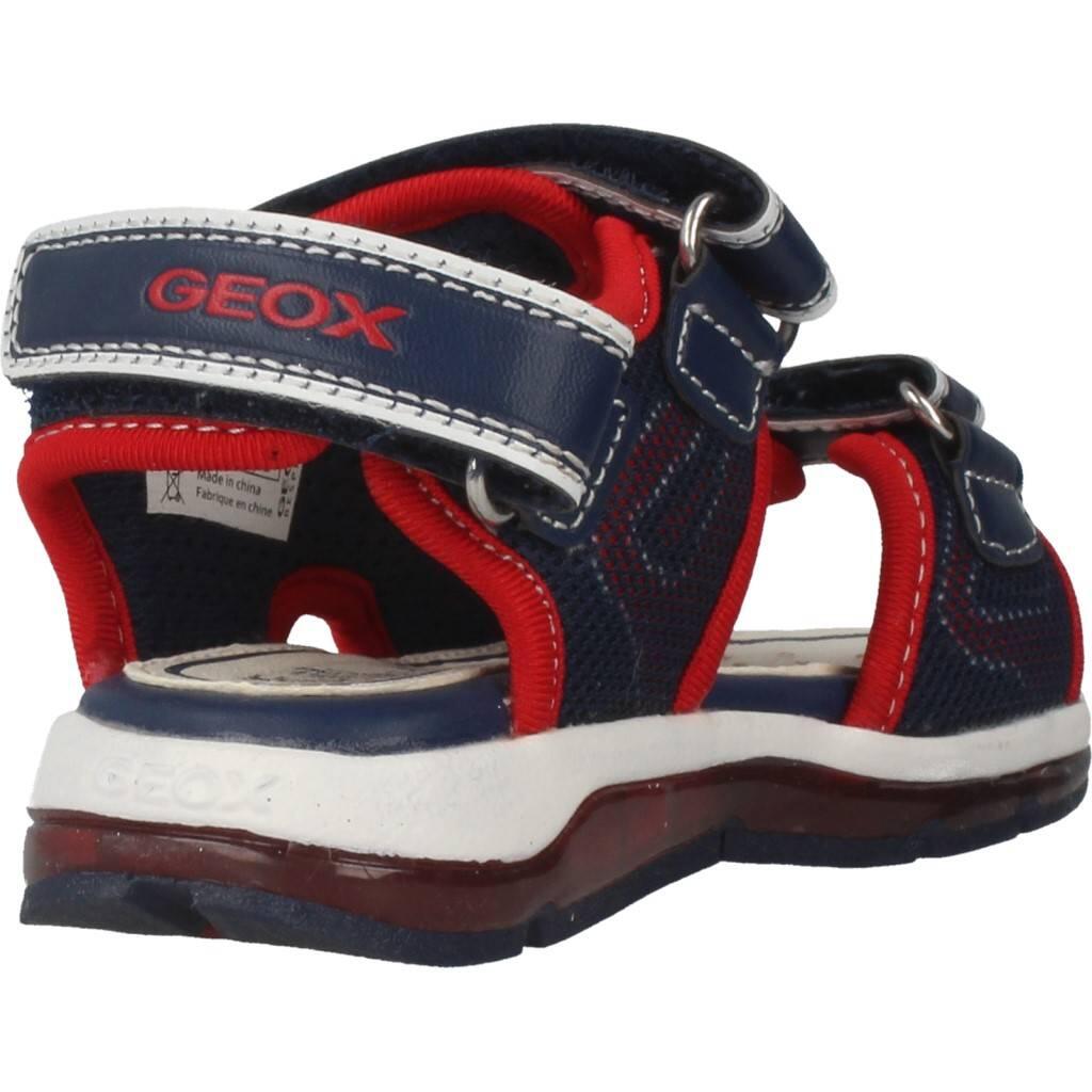 Sandały GEOX B SANDAL TODO BOY Czerwony 3/5
