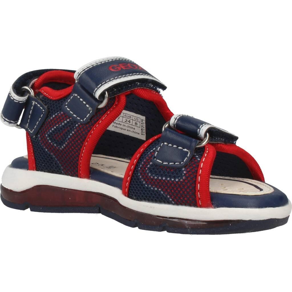 Sandały GEOX B SANDAL TODO BOY Czerwony 5/5