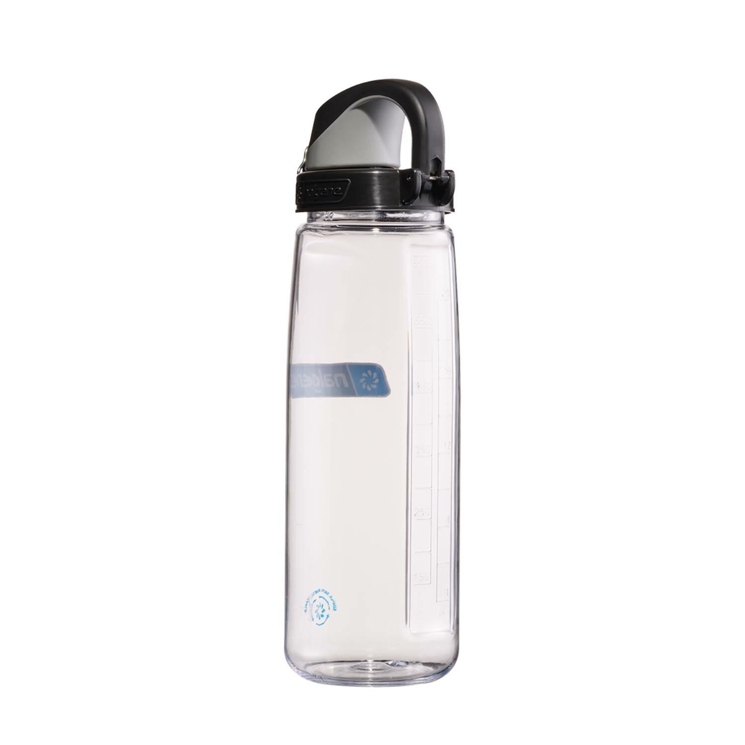 Butelka turystyczna na wodę Nalgene On The Fly 24 oz (700 ml) - clear/black 4/4