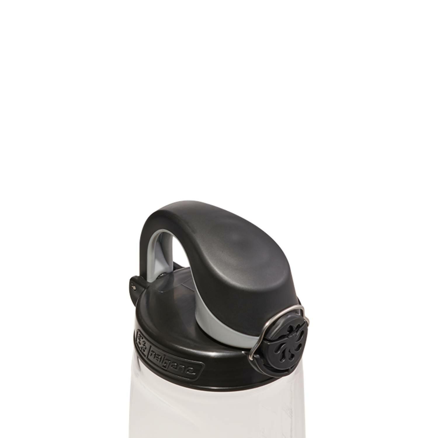 Butelka turystyczna na wodę Nalgene On The Fly 24 oz (700 ml) - clear/black 3/4