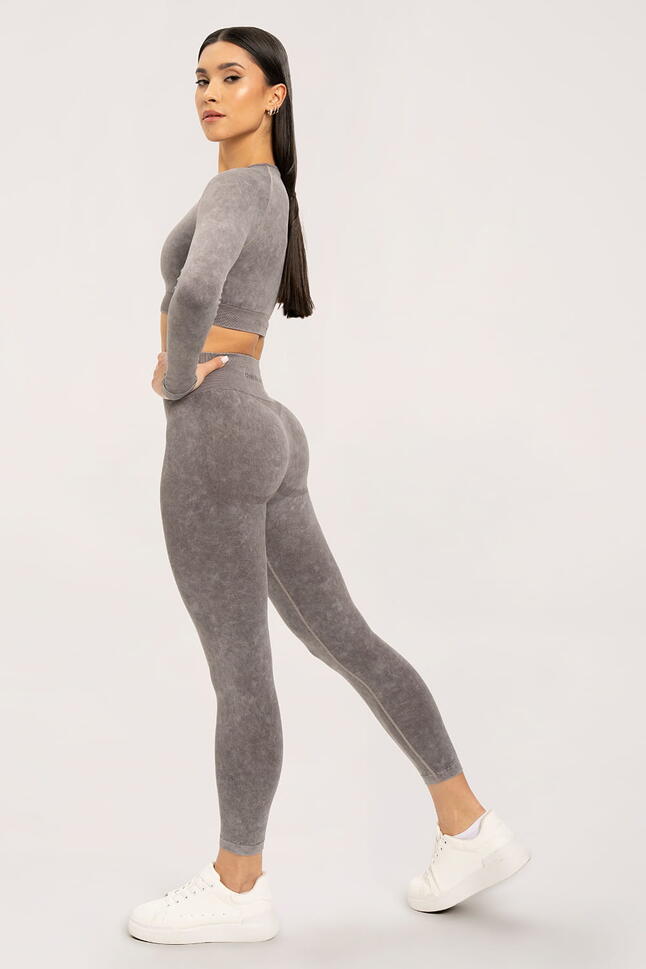 Legginsy fitness damskie Gym Glamour sprane