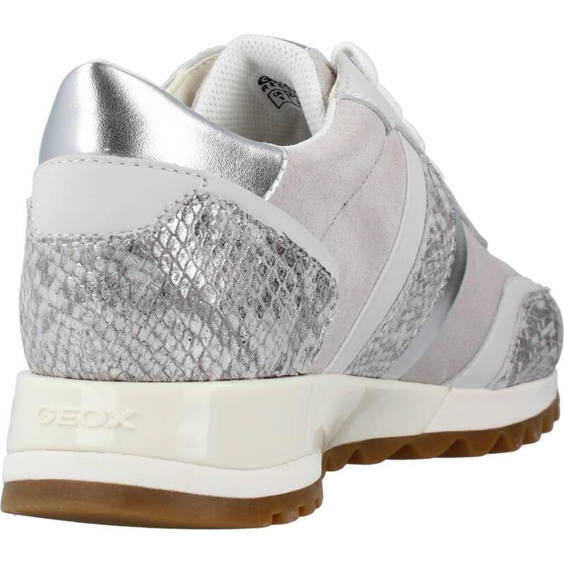 Pantofi Sport Geox Model D Tabelya Culoare Argint