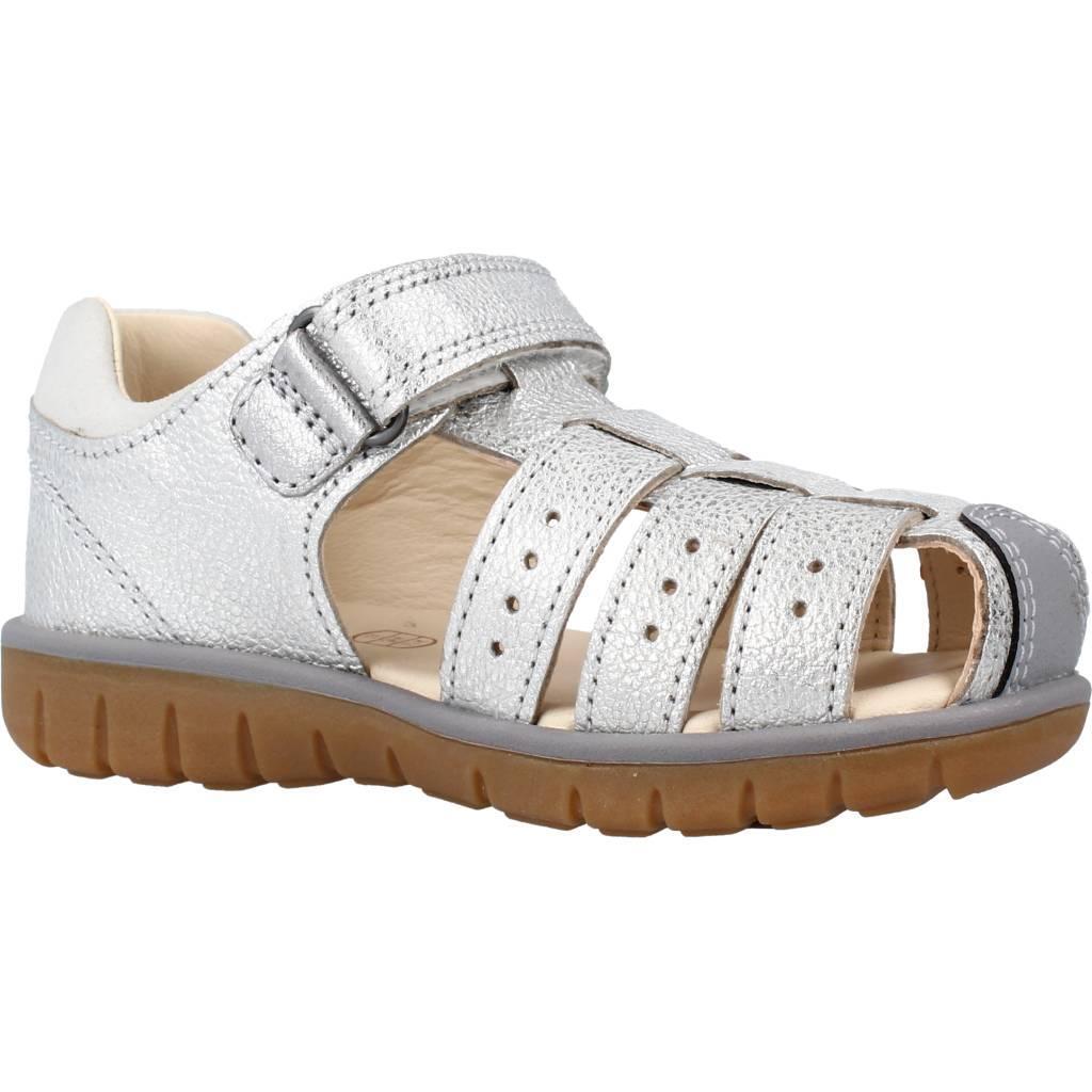 Sandały CLARKS ROAM BAY T Srebrny 5/5