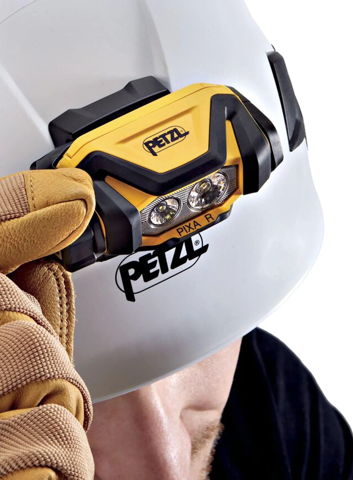 Lampada frontale Petzl PIXA R 600 lumen IP68 batteria CORE PRO 1250 mAh 4/7